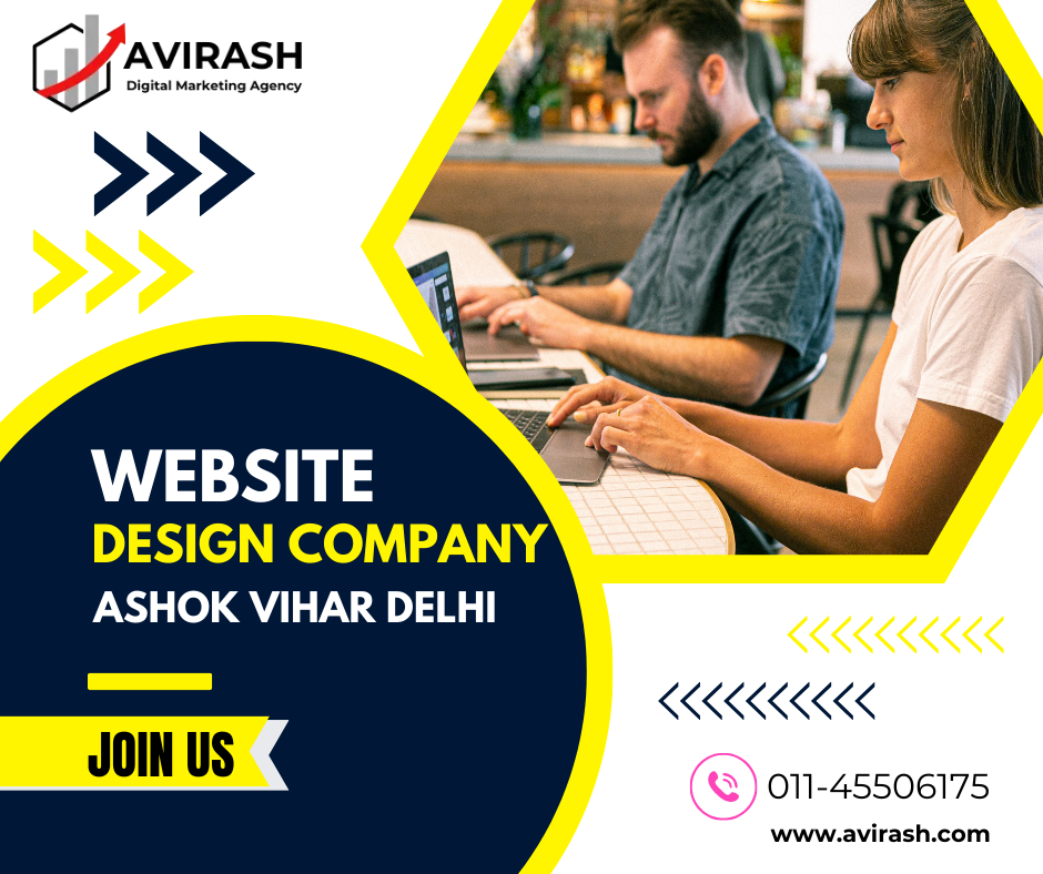 Website Designing Company in Ashok Vihar Delhi