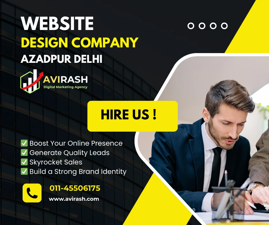 Website Designing Company in Azadpur Delhi