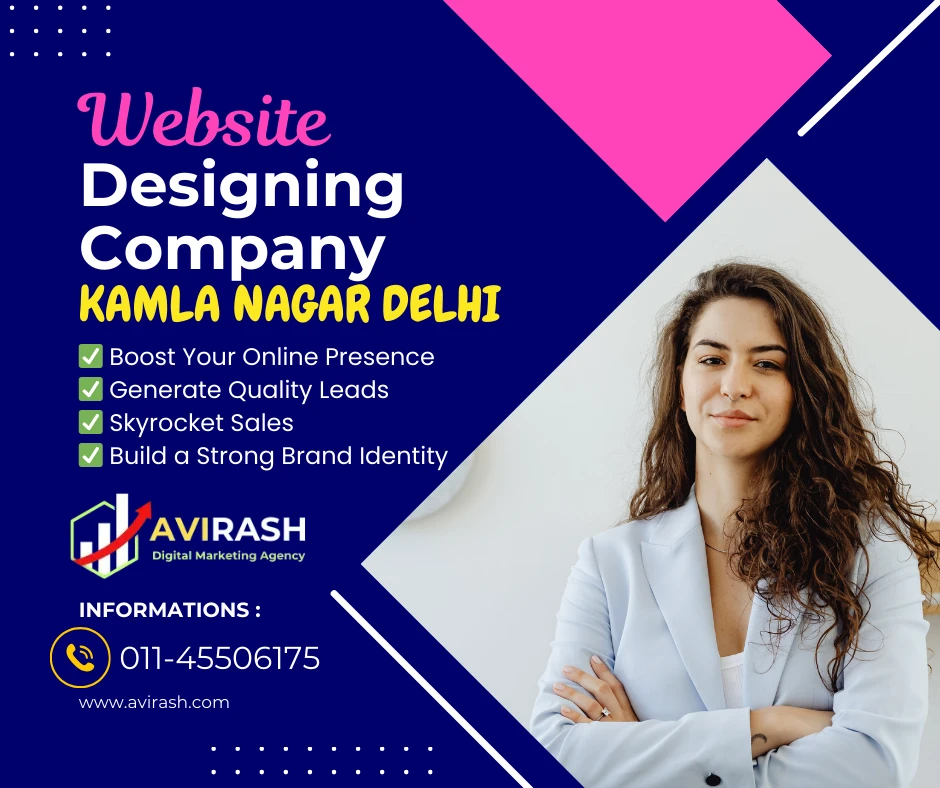 Website Designing Company in Kamla Nagar Delhi