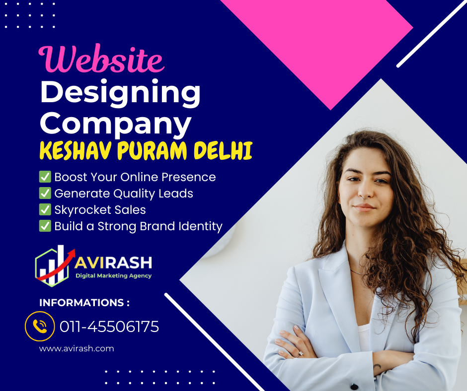 Website Designing Company in Keshav Puram Delhi