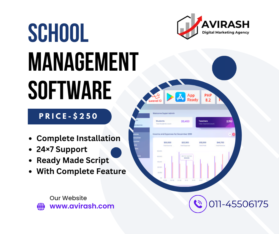 School Management System Software-banner