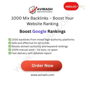 1000 Mix Backlinks – Boost Your Website Ranking