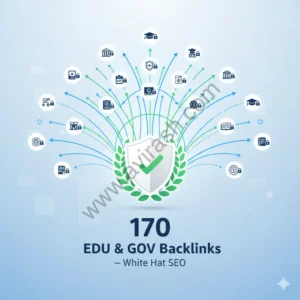 170 EDU & GOV Backlinks – White Hat SEO