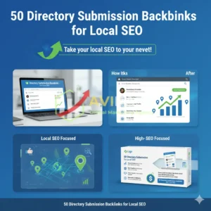50 Directory Submissions Backlink for Local SEO